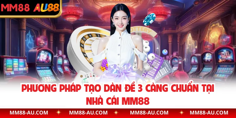 Phương Pháp Tạo Dàn Đề 3 Càng Chuẩn Tại Nhà Cái MM88